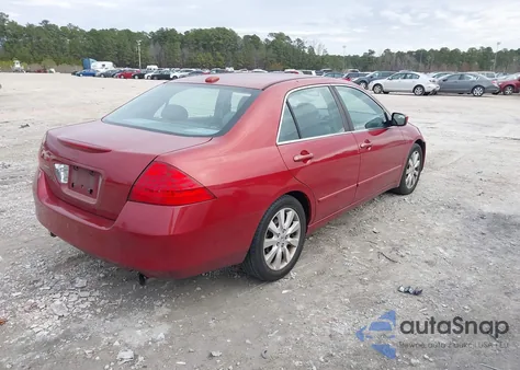 2007 Honda Accord 3.0 Ex z USA, uszkodzony, nr VIN 1HGCM66517A075254